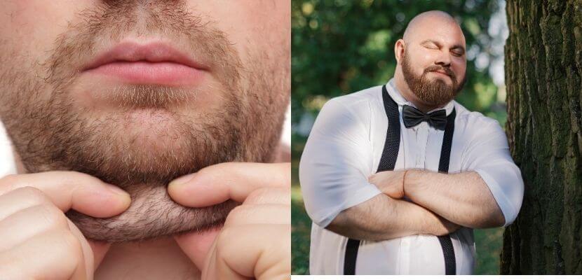can beards hide double chins?