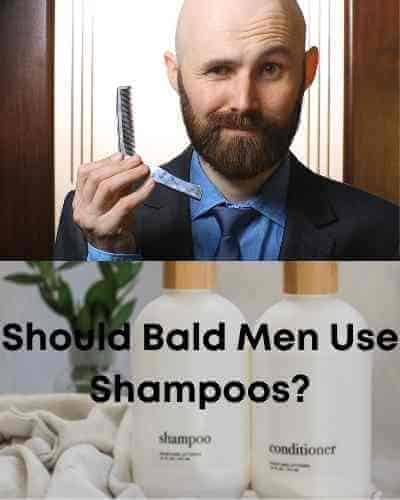 should bald men use shampoos?