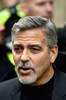 george clooney goatee