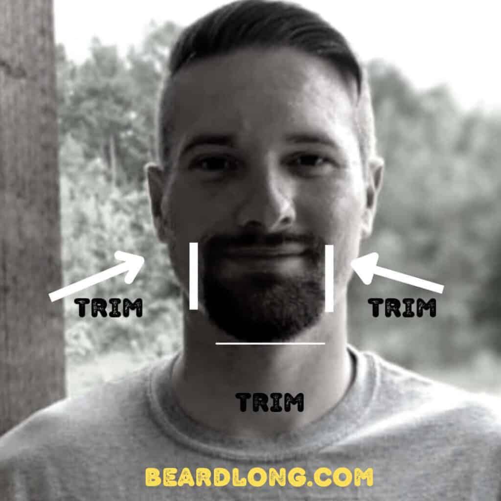 how to trim a goatee