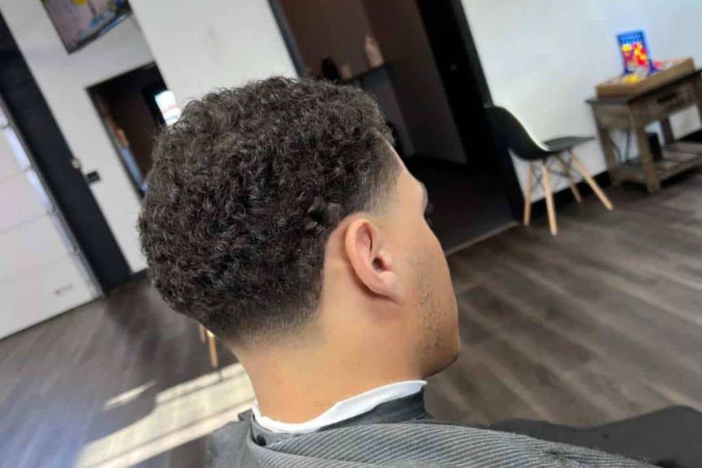 taper fade buzz cut