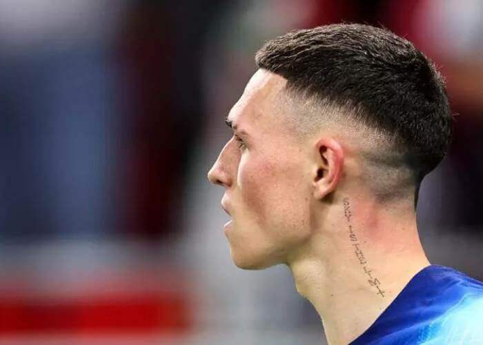 phil foden haircut