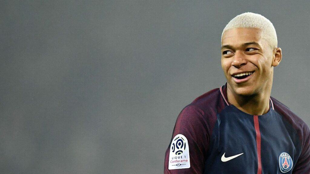 mbappe blonde haircut