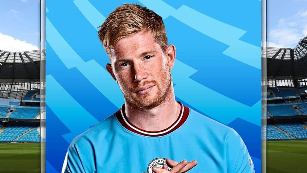De Bruyne haircut styling