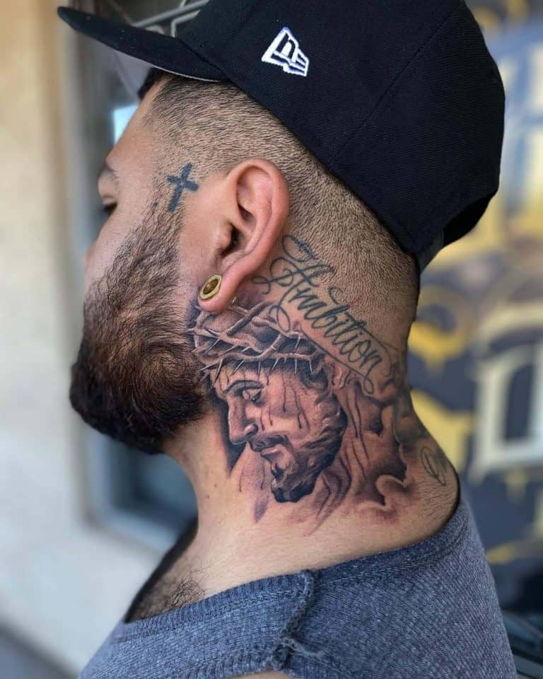 15 Neck Tattoo Ideas For Men That Are Stylish & Meaningful