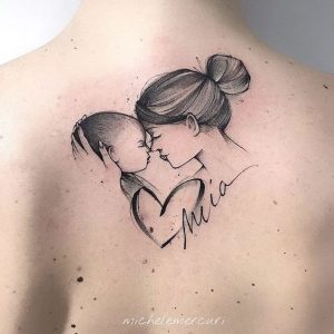 Tattoo Eltern Widmen Klein