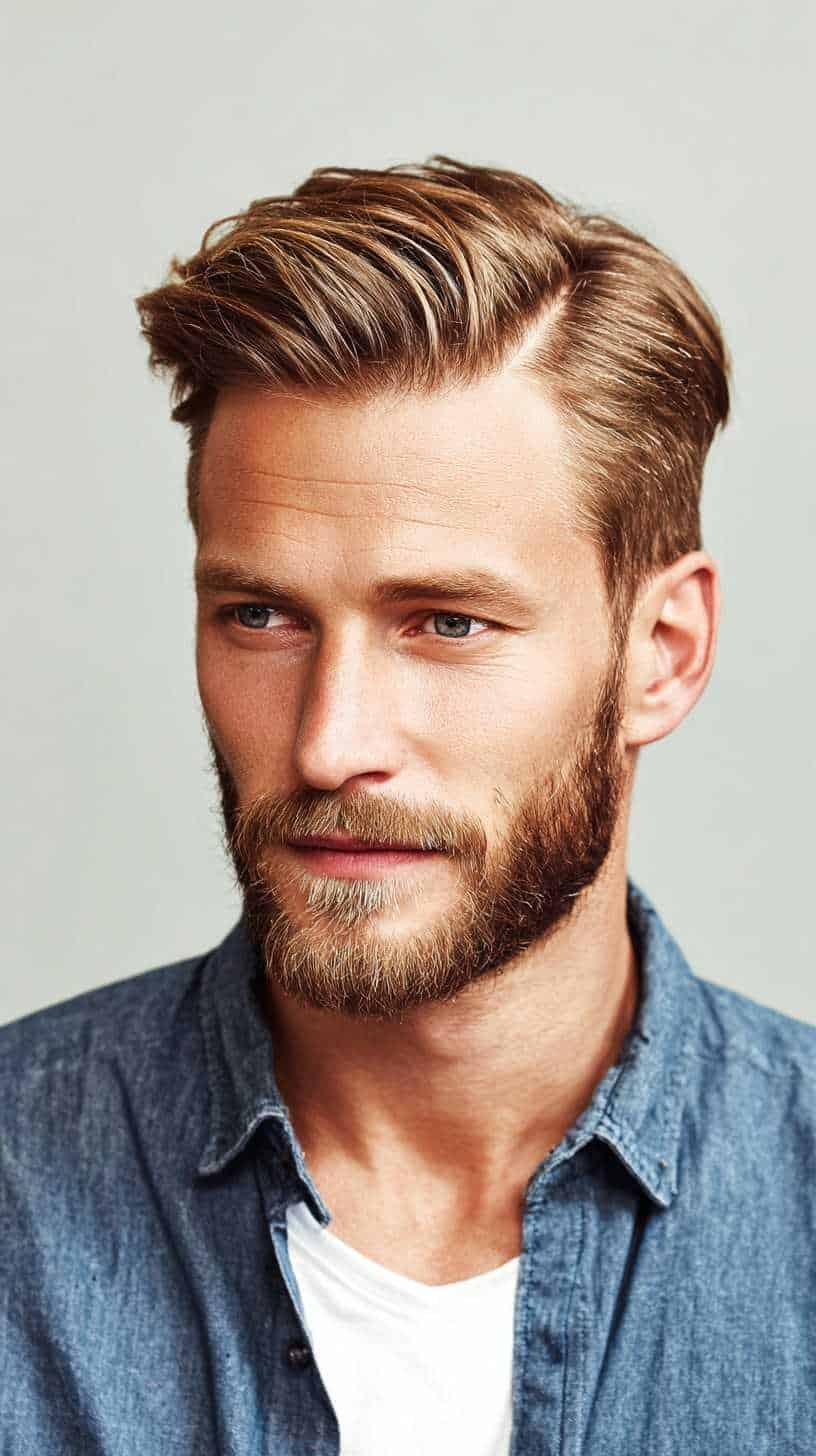 Sharp Side Part 21 Edgy Side Parted Hairstyles For Men - Beardlong