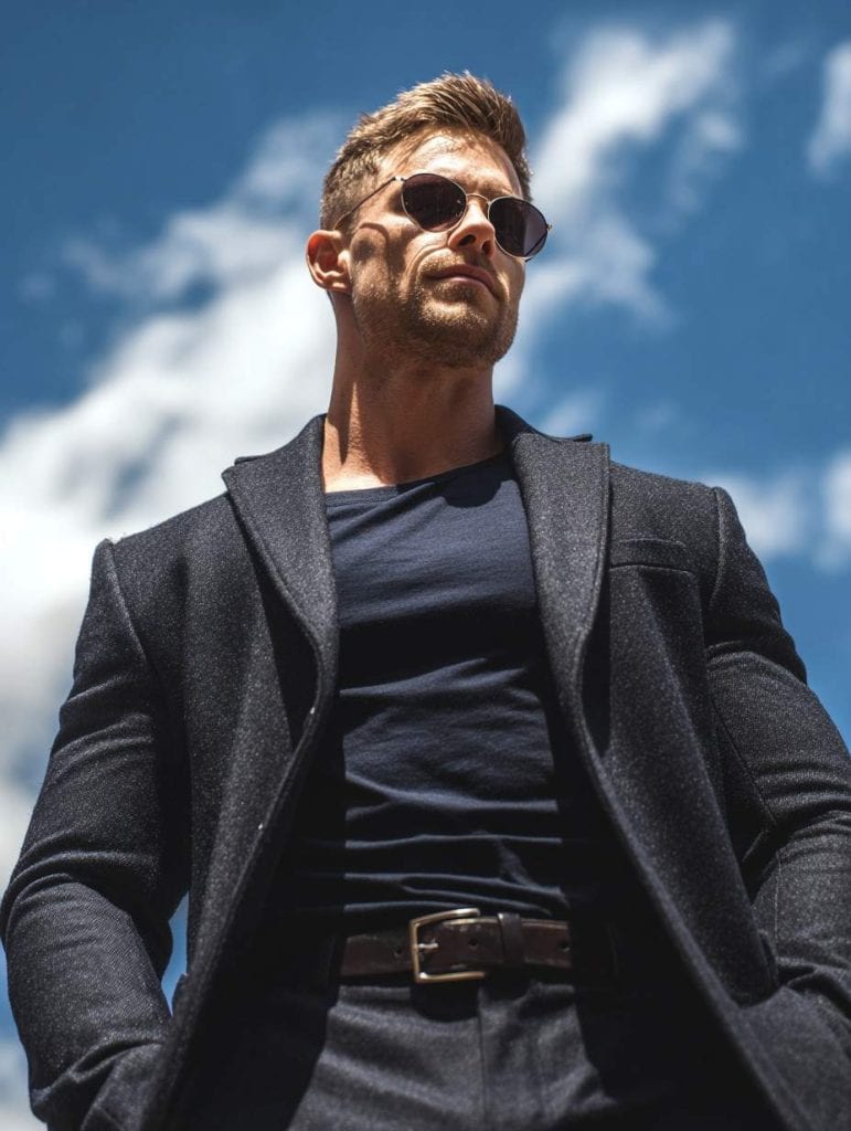 _confident_man with awesome stylish outfit