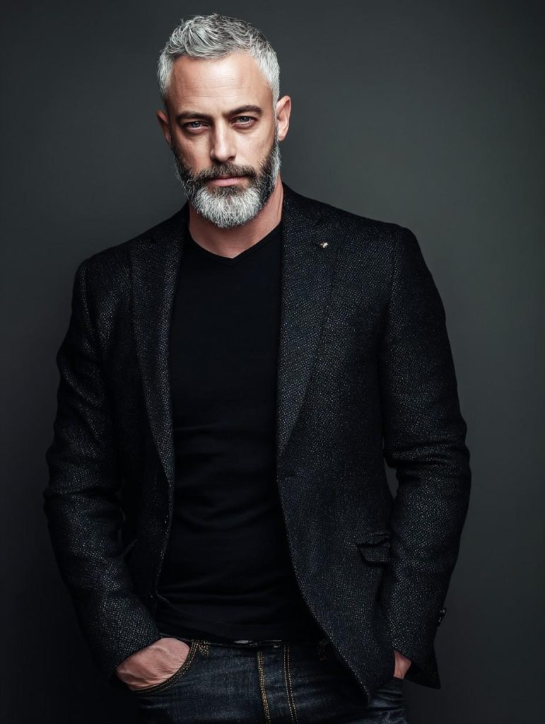 handsome_man_over_50 Evening Dinner Outfit